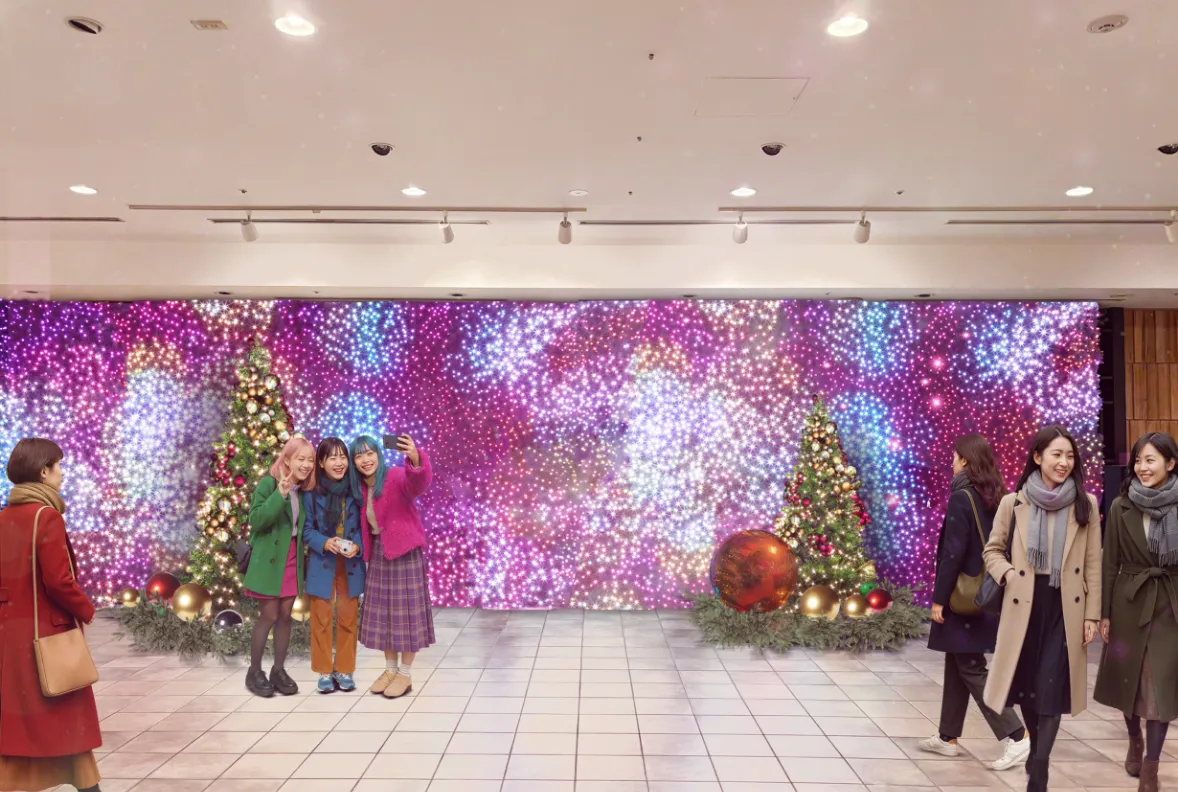 イルミネーションウォール